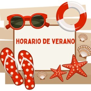 darmowe materiały z języka hiszpańskiego w letnim klimacie Horario de Verano