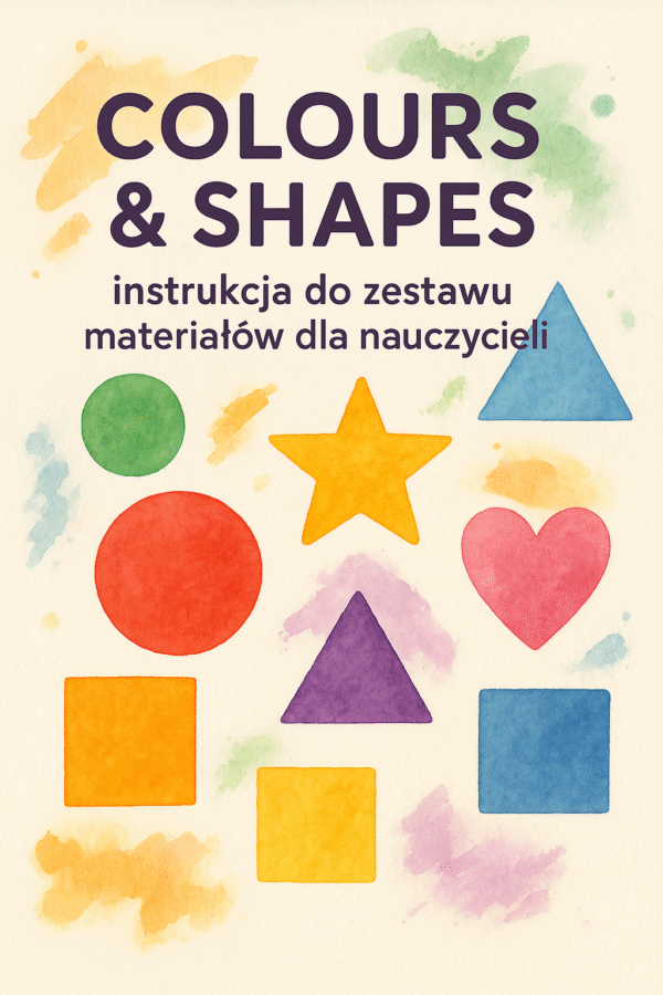 Colours & Shapes – zestaw materiałów do nauki języka angielskiego dla dzieci w wieku od 1 do 10 lat - obrazek 7