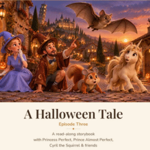 Halloween Tale - The Tales of Princess Perfect & Prince Almost Perfect - książka w wersji pdf + audio (Kopia)