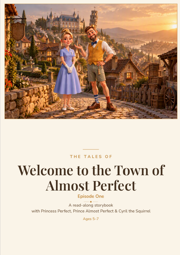 Welcome to the Town of Almost Perfect - The Tales of Princess Perfect & Prince Almost Perfect - książka w wersji pdf + audio - obrazek 3