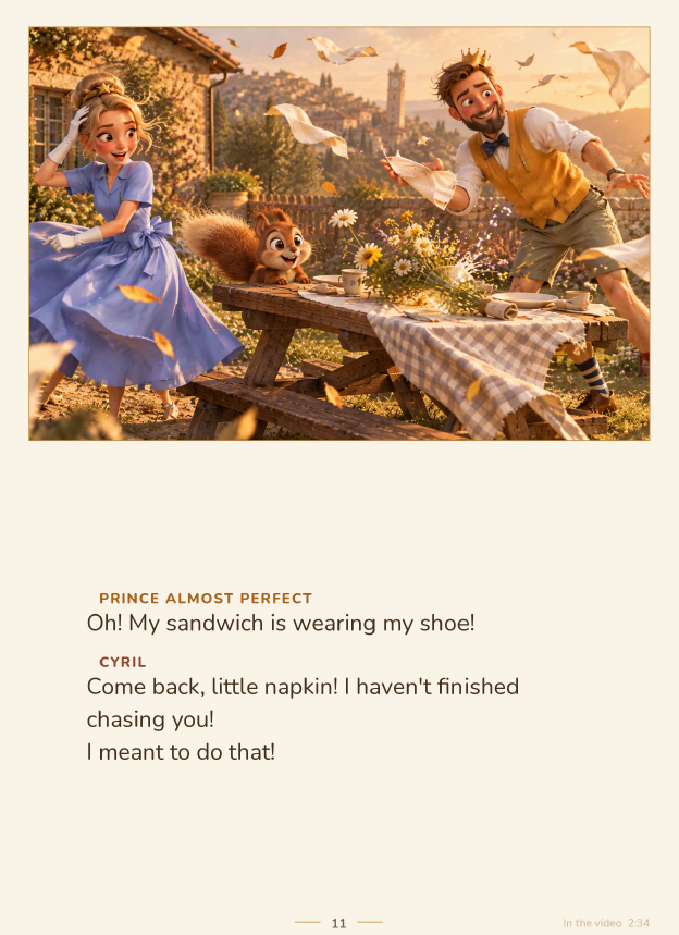 Welcome to the Town of Almost Perfect - The Tales of Princess Perfect & Prince Almost Perfect - książka w wersji pdf + audio - obrazek 5