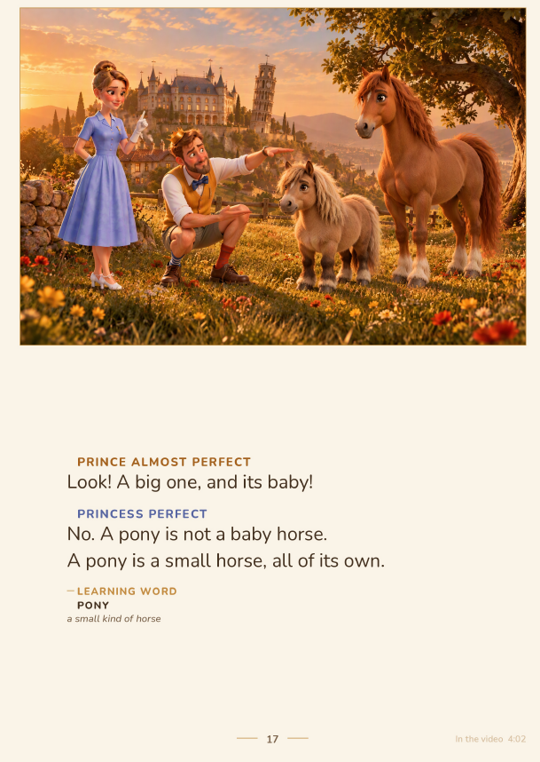 Let's get a pet - The Tales of Princess Perfect & Prince Almost Perfect - książka w wersji pdf + audio - obrazek 3